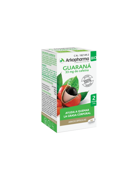 ARKOPHARMA BIO Guaraná 40 cápsulas