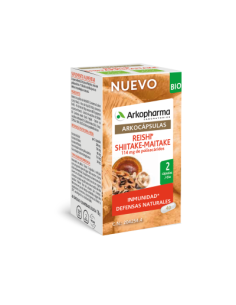 ARKOPHARMA BIO Reishi Shitake-maitake 40 cápsulas ARKOPHARMA BIO Reishi Shitake-maitake 40 cápsulas
