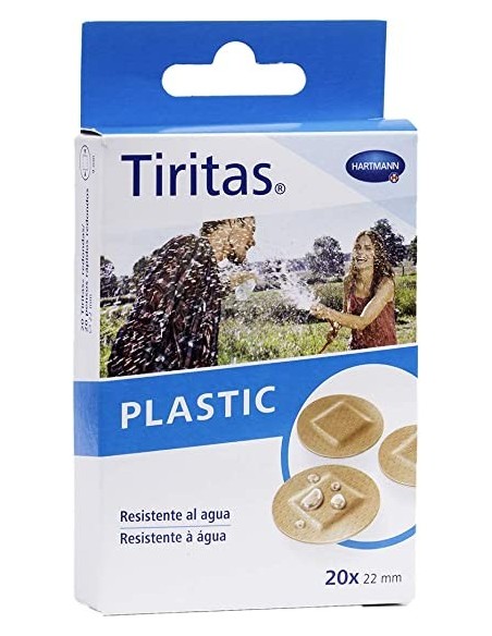 HARTMANN Tiritas Plastic Resisitentes al Agua 20 unidades