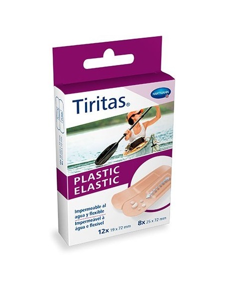 HARTMANN Tiritas plastic elastic 20 unidades