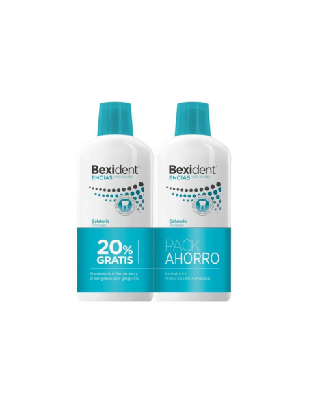 BEXIDENT ENCÍAS Pack Duplo Colutorio 500 ml + 500 ml