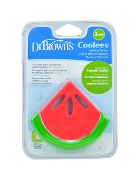 Dr Bronw's cepillo dental infantil 0-3 años color rosa