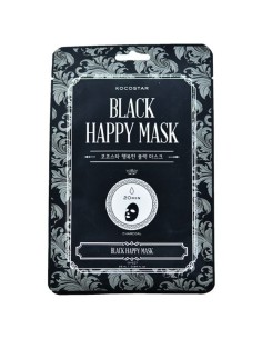 KOCOSTAR Black Happy Mask 1 unidad