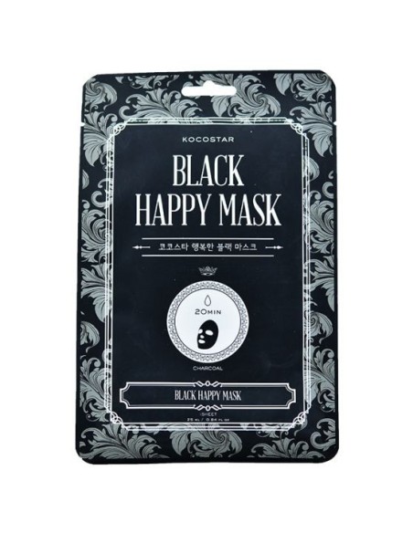 KOCOSTAR Black Happy Mask 1 unidad