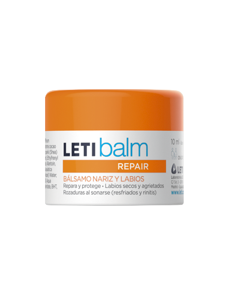LETI BALM Repair Pediátrico Bálsamo Reparador Nariz y Labios 10 ml
