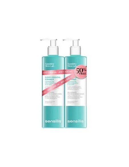 SENSILIS DUPLO Purify Essential Cleanser 400 ml + 400 ml