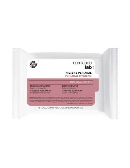 CUMLAUDE LAB Higiene Perianal 15 Toallitas